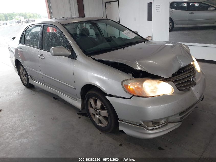 2004 Toyota Corolla S VIN: 2T1BR32E24C170946 Lot: 39382520