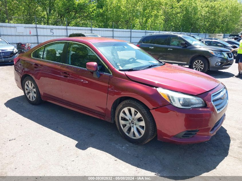 2015 Subaru Legacy 2.5I Premium VIN: 4S3BNAC62F3068355 Lot: 39382532