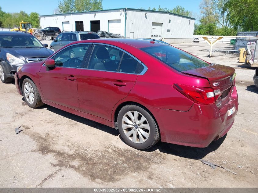 2015 Subaru Legacy 2.5I Premium VIN: 4S3BNAC62F3068355 Lot: 39382532