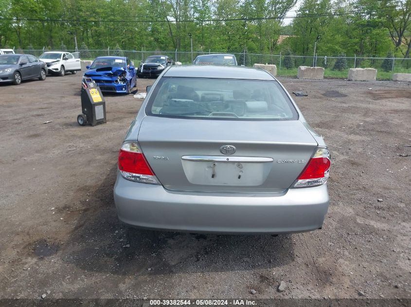 2006 Toyota Camry Le VIN: 4T1BE30KX6U687126 Lot: 39382544