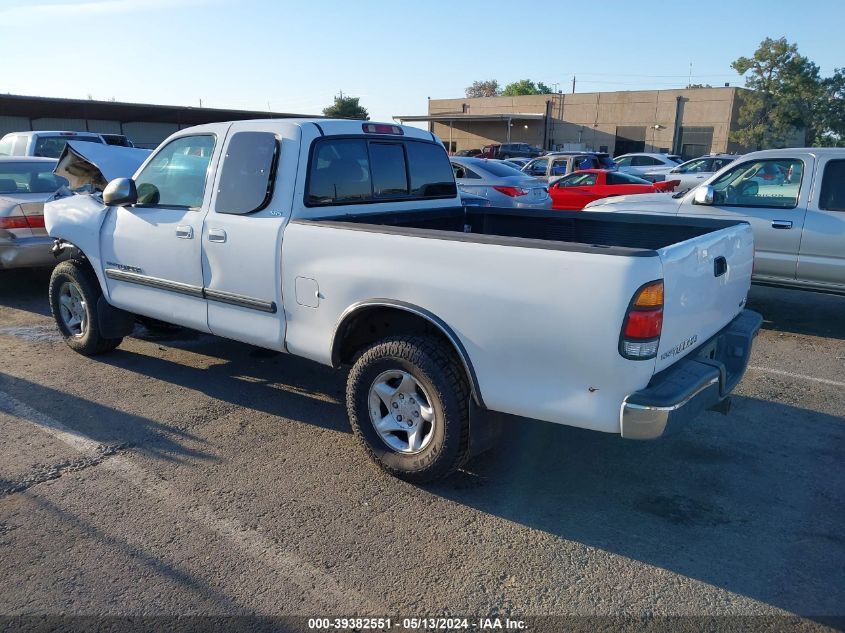 2003 Toyota Tundra Sr5 V8 VIN: 5TBRT34173S365238 Lot: 39382551