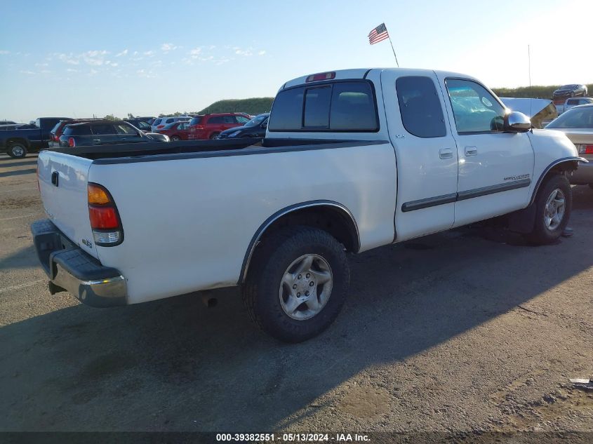 2003 Toyota Tundra Sr5 V8 VIN: 5TBRT34173S365238 Lot: 39382551