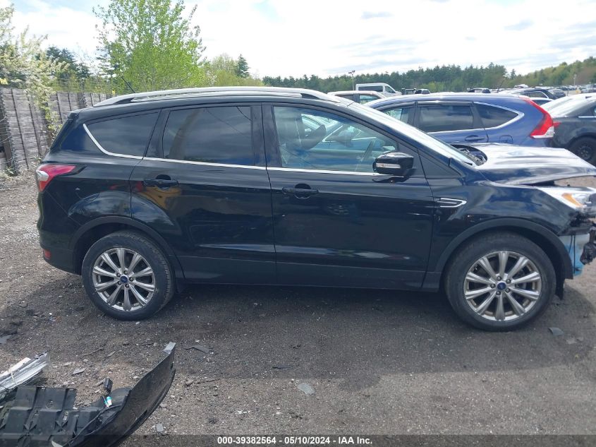 2018 Ford Escape Titanium VIN: 1FMCU9J91JUA45845 Lot: 39382564