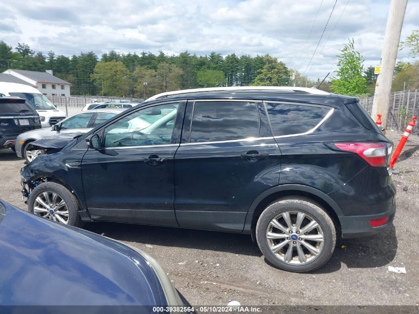 2018 Ford Escape Titanium VIN: 1FMCU9J91JUA45845 Lot: 39382564