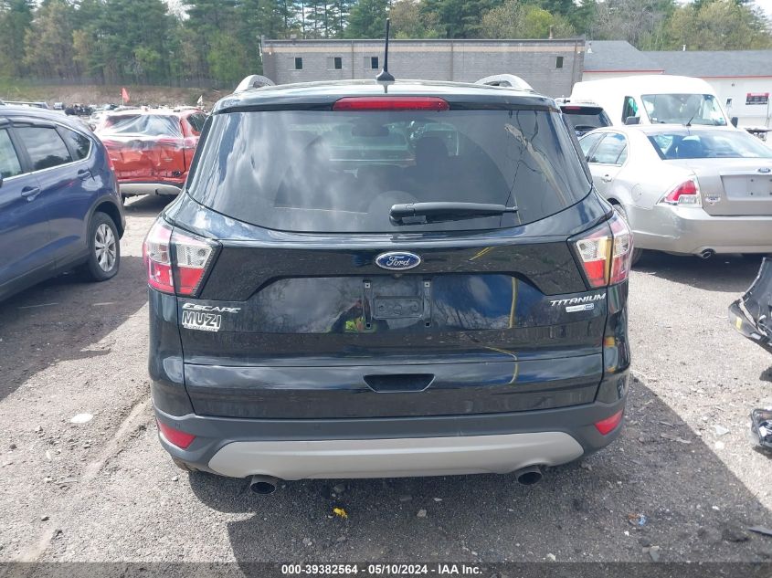 2018 Ford Escape Titanium VIN: 1FMCU9J91JUA45845 Lot: 39382564