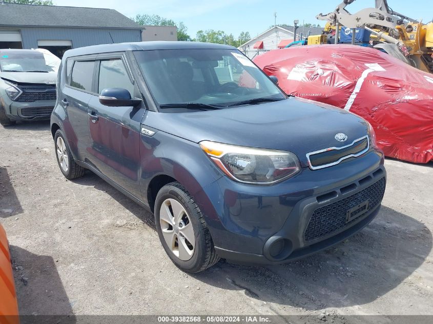 2014 Kia Soul + VIN: KNDJP3A53E7046450 Lot: 39382568