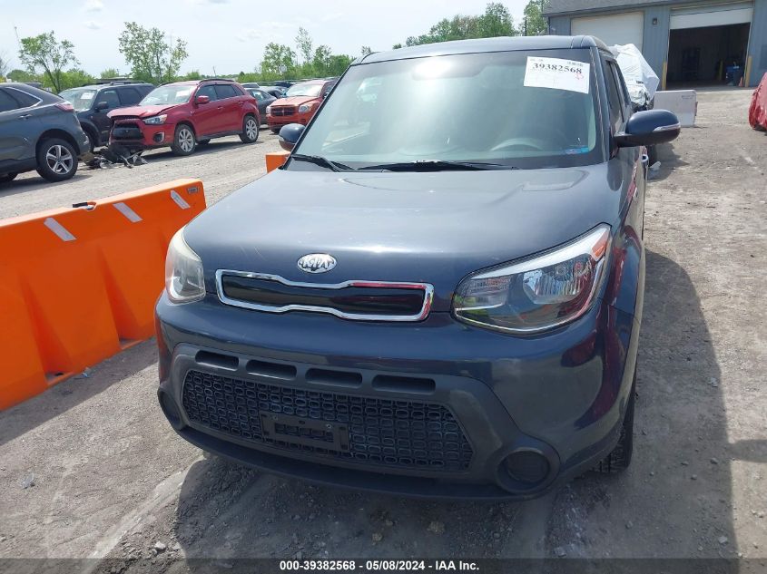 2014 Kia Soul + VIN: KNDJP3A53E7046450 Lot: 39382568