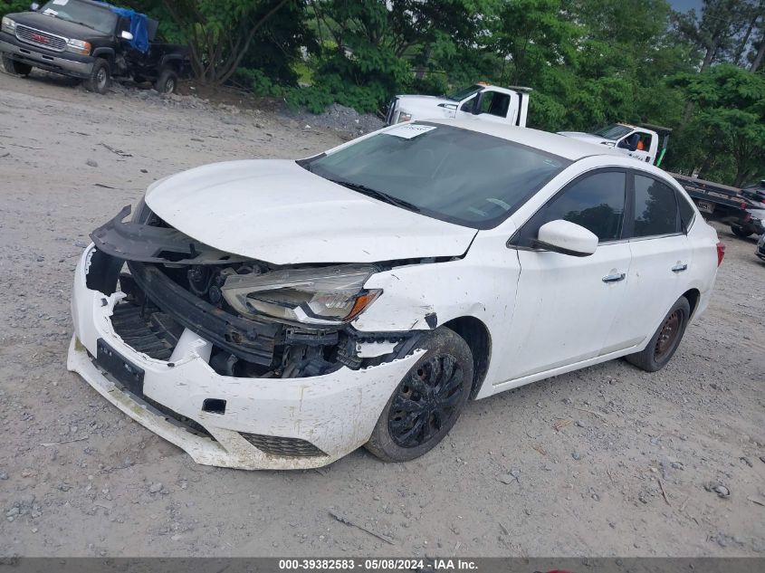 2016 Nissan Sentra S VIN: 3N1AB7AP1GY338206 Lot: 39382583