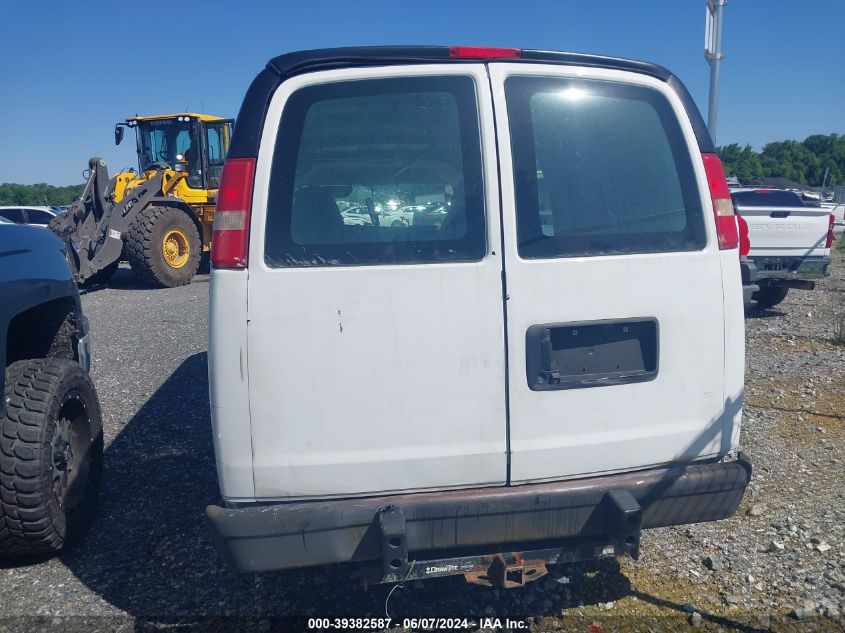 2013 Chevrolet Express 1500 Work Van VIN: 1GCSGAFX2D1168138 Lot: 39382587