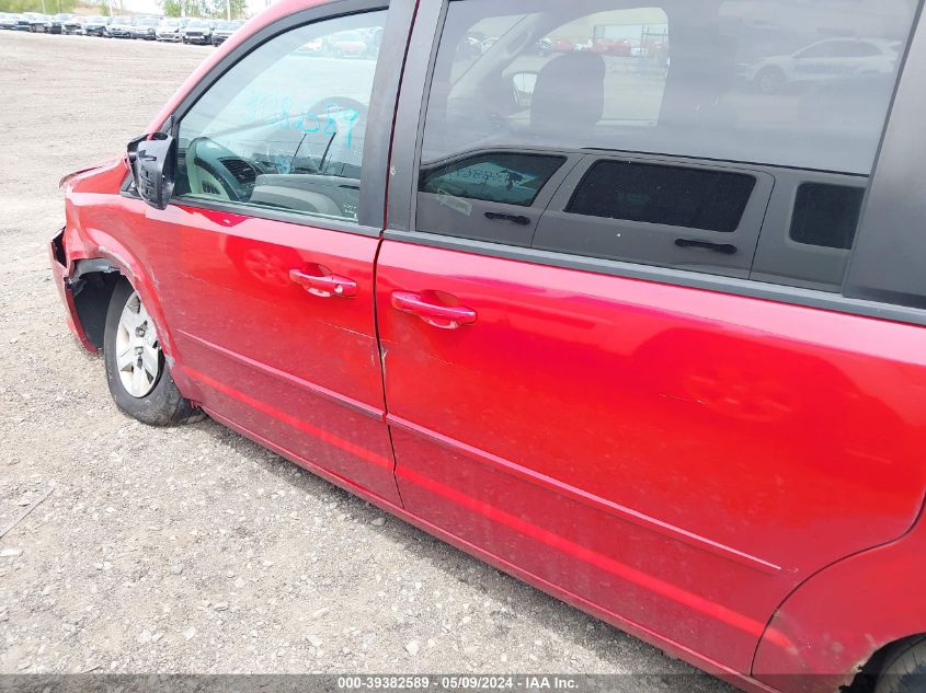 2012 Dodge Grand Caravan Se/Avp VIN: 2C4RDGBG6CR325261 Lot: 39382589