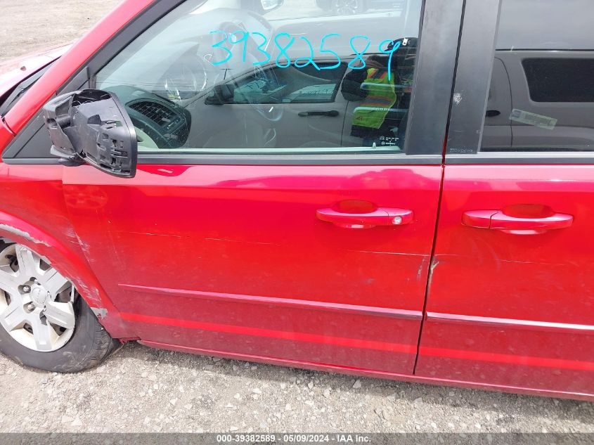 2012 Dodge Grand Caravan Se/Avp VIN: 2C4RDGBG6CR325261 Lot: 39382589