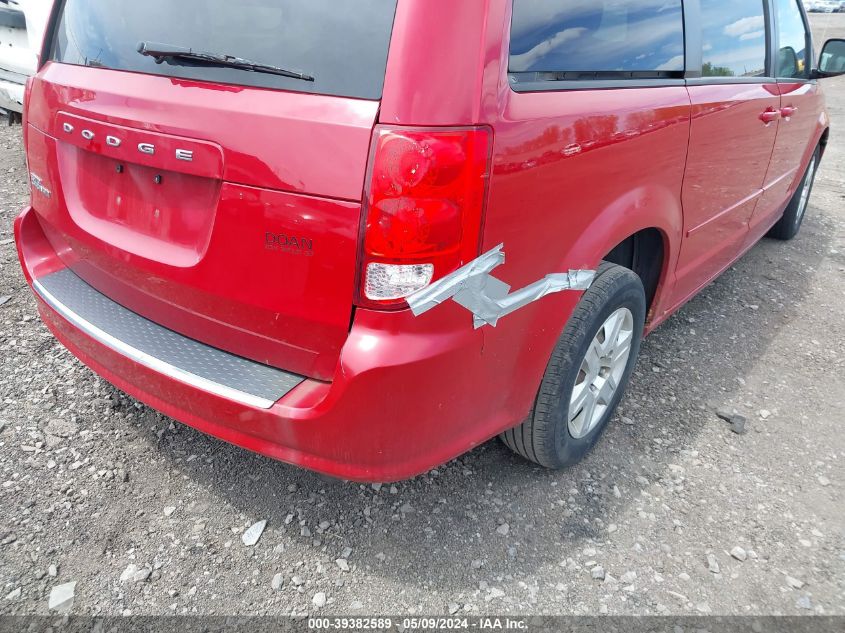 2012 Dodge Grand Caravan Se/Avp VIN: 2C4RDGBG6CR325261 Lot: 39382589
