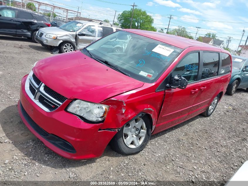 2012 Dodge Grand Caravan Se/Avp VIN: 2C4RDGBG6CR325261 Lot: 39382589