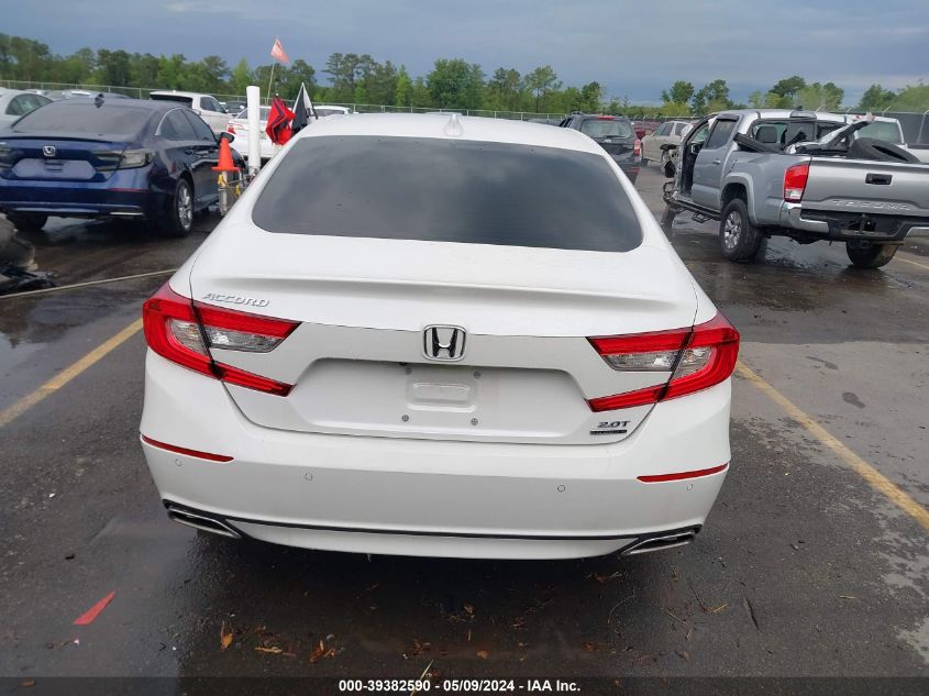 2018 Honda Accord Touring 2.0T VIN: 1HGCV2F91JA050774 Lot: 39382590