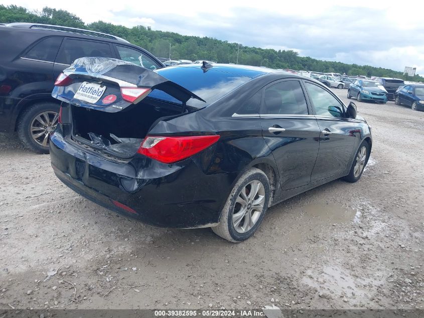 2013 Hyundai Sonata Limited VIN: 5NPEC4AC5DH705186 Lot: 39382595