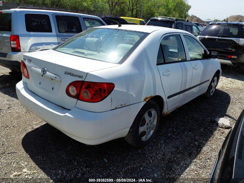 2005 Toyota Corolla Ce VIN: 1NXBR32E85Z488053 Lot: 39382599