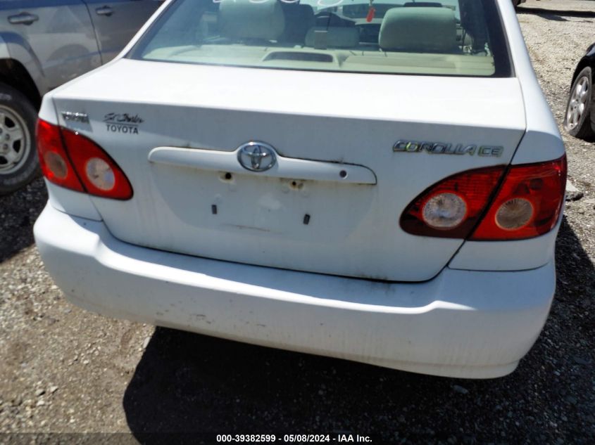 2005 Toyota Corolla Ce VIN: 1NXBR32E85Z488053 Lot: 39382599