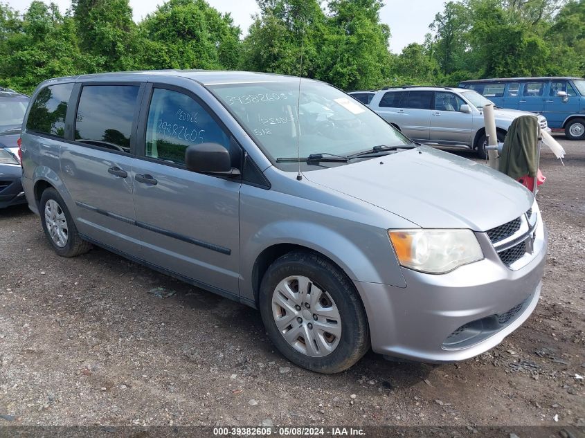 2014 Dodge Grand Caravan American Value Pkg VIN: 2C4RDGBGXER340543 Lot: 39382605