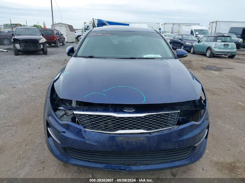 2016 Kia Optima Lx VIN: 5XXGT4L37GG076844 Lot: 39382607