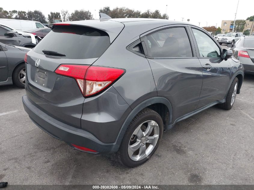 2017 Honda Hr-V Ex VIN: 3CZRU5H57HG703346 Lot: 39382608