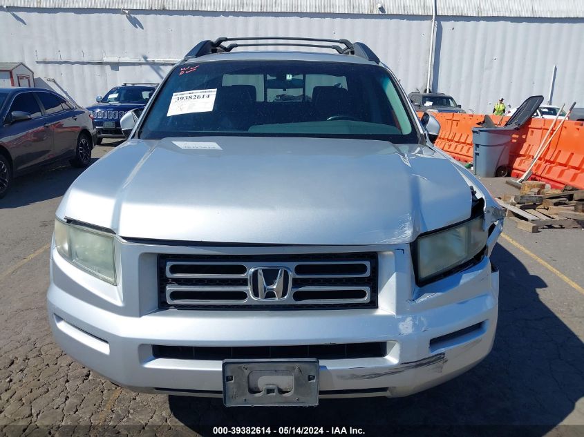 2006 Honda Ridgeline Rtl VIN: 2HJYK16506H546139 Lot: 39382614