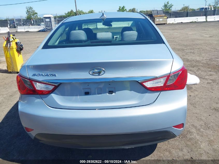 2014 Hyundai Sonata Gls VIN: 5NPEB4AC6EH869065 Lot: 39382622