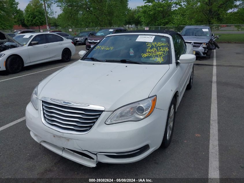 2012 Chrysler 200 Touring VIN: 1C3BCBEG9CN248129 Lot: 39382624