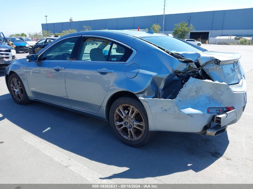 2009 Acura Tl 3.5 VIN: 19UUA86599A006291 Lot: 39382631