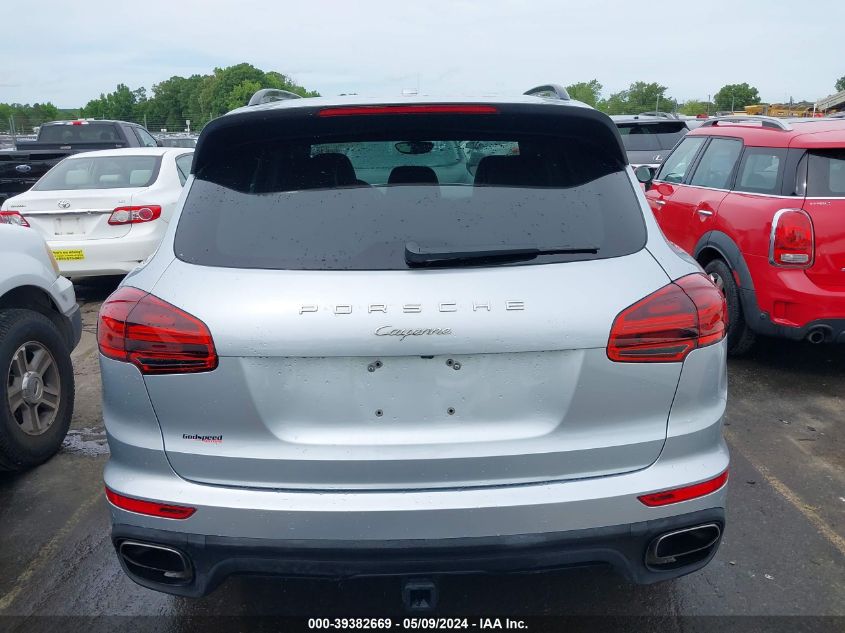 2017 Porsche Cayenne Platinum Edition VIN: WP1AA2A26HKA82313 Lot: 39382669