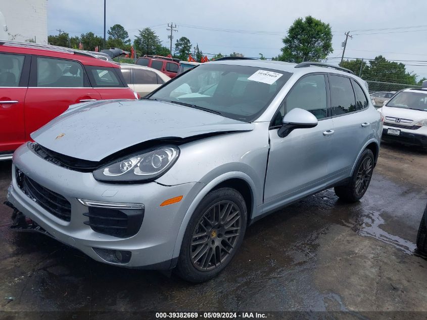 2017 Porsche Cayenne Platinum Edition VIN: WP1AA2A26HKA82313 Lot: 39382669