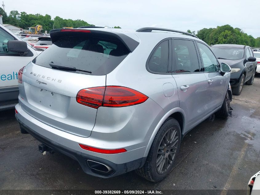 2017 Porsche Cayenne Platinum Edition VIN: WP1AA2A26HKA82313 Lot: 39382669