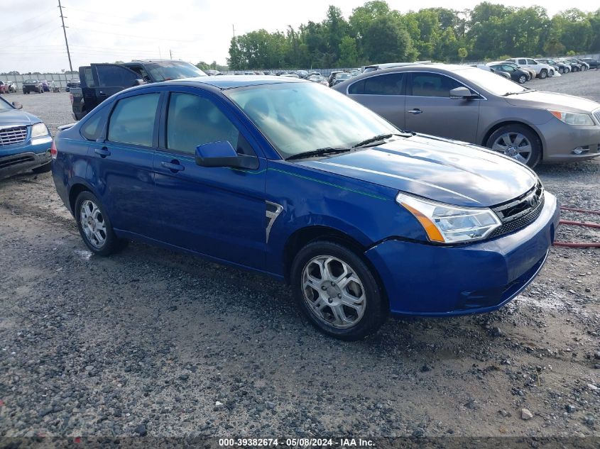 2008 Ford Focus Se/Ses VIN: 1FAHP35N48W267693 Lot: 39382674