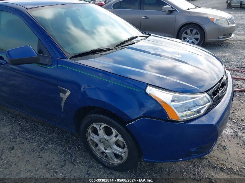 2008 Ford Focus Se/Ses VIN: 1FAHP35N48W267693 Lot: 39382674