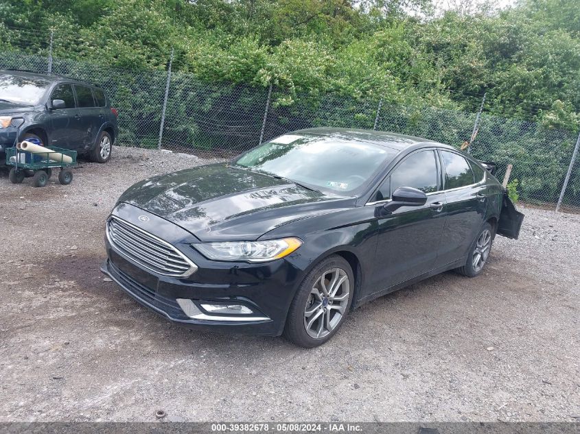 2017 Ford Fusion Se VIN: 3FA6P0HD9HR188869 Lot: 39382678