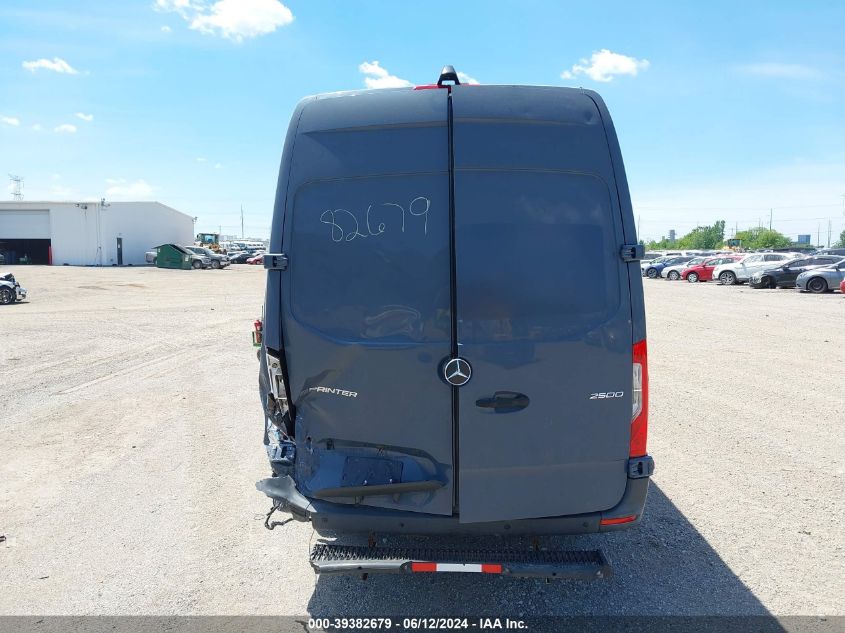 2019 Mercedes-Benz Sprinter 2500 High Roof V6 VIN: WD4PF1CD1KP130290 Lot: 39382679