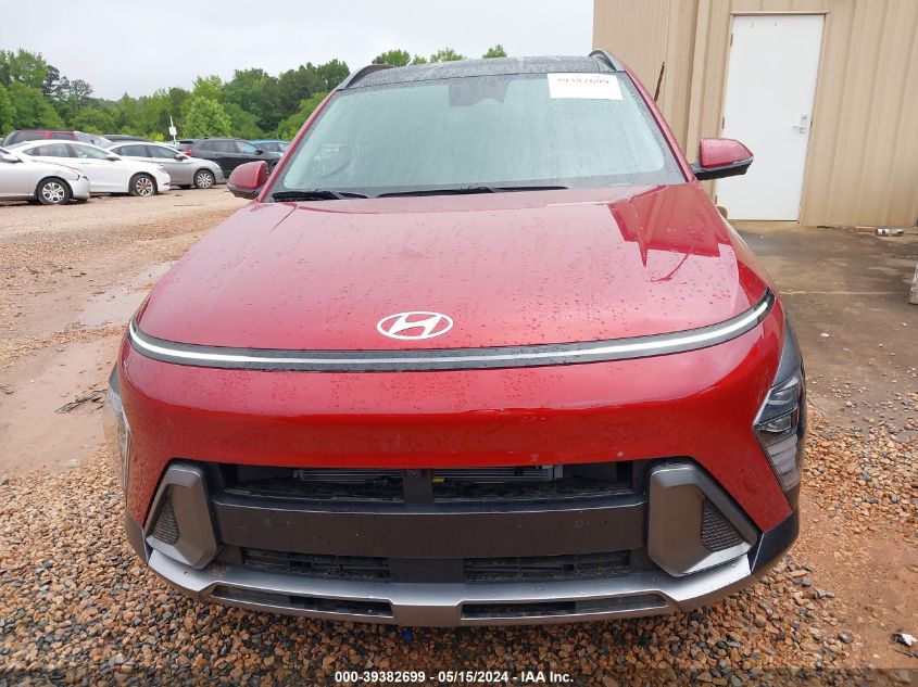 2024 Hyundai Kona Limited VIN: KM8HE3A32RU028267 Lot: 39382699