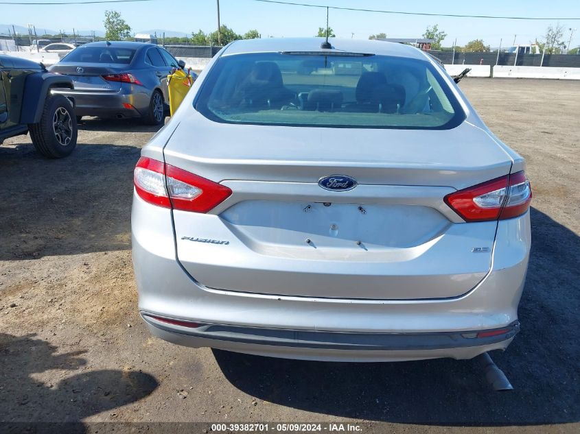 2016 FORD FUSION SE - 3FA6P0H70GR367133