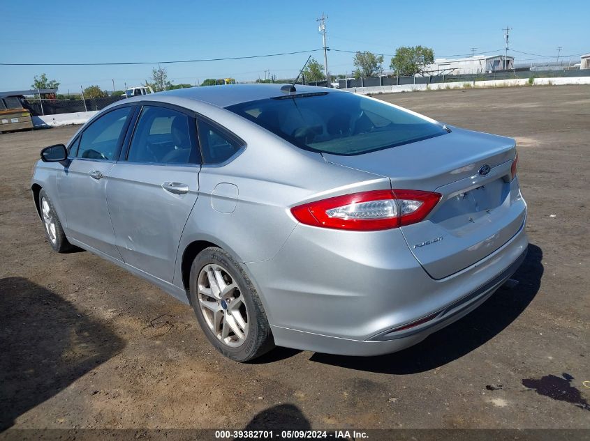 2016 Ford Fusion Se VIN: 3FA6P0H70GR367133 Lot: 39382701