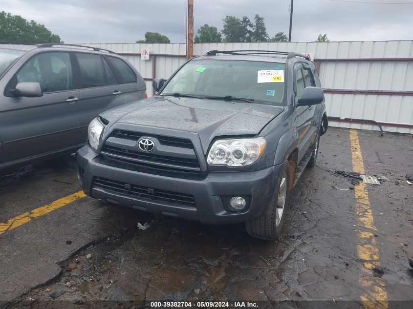 2007 Toyota 4Runner Limited V6 VIN: JTEZU17R378071819 Lot: 39382704