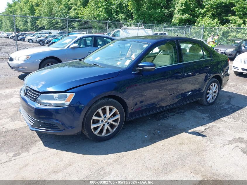 2013 Volkswagen Jetta 2.5L Se VIN: 3VWDP7AJ0DM357076 Lot: 39382705