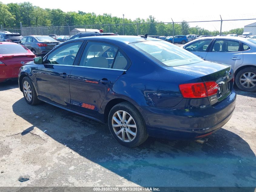 2013 Volkswagen Jetta 2.5L Se VIN: 3VWDP7AJ0DM357076 Lot: 39382705