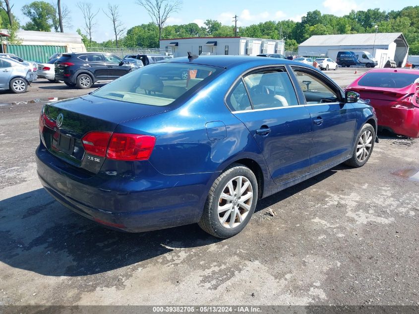 2013 Volkswagen Jetta 2.5L Se VIN: 3VWDP7AJ0DM357076 Lot: 39382705