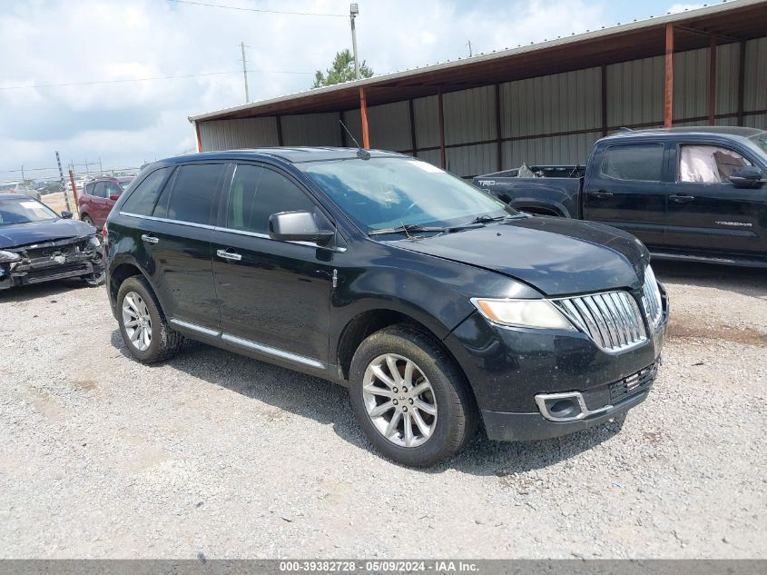 2011 Lincoln Mkx VIN: 2LMDJ6JK4BBJ01481 Lot: 39382728