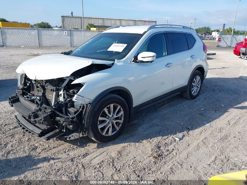 2017 Nissan Rogue Sv VIN: 5N1AT2MT1HC890980 Lot: 39382749