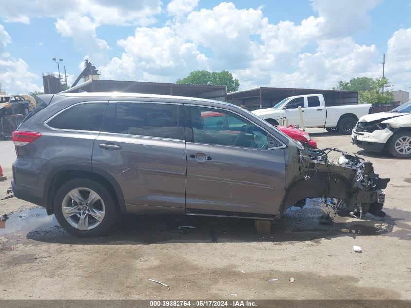 2018 Toyota Highlander Limited VIN: 5TDDZRFH5JS800218 Lot: 39382764