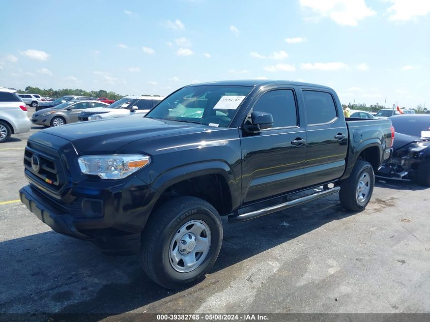 2022 Toyota Tacoma Sr VIN: 3TYAX5GN8NT046408 Lot: 39382765