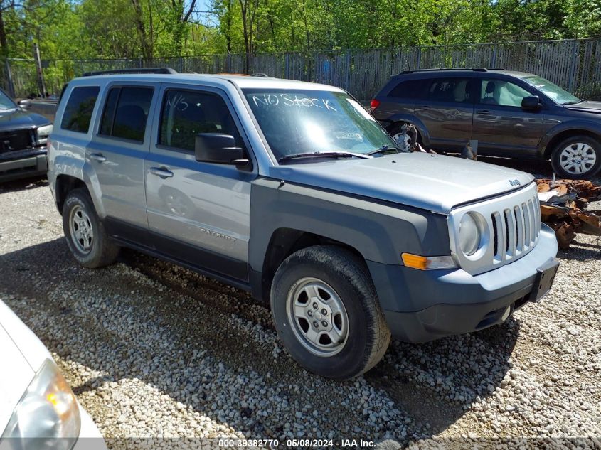 2015 Jeep Patriot Sport VIN: 1C4NJRBB0FD155140 Lot: 39382770