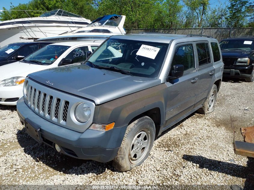 2015 Jeep Patriot Sport VIN: 1C4NJRBB0FD155140 Lot: 39382770