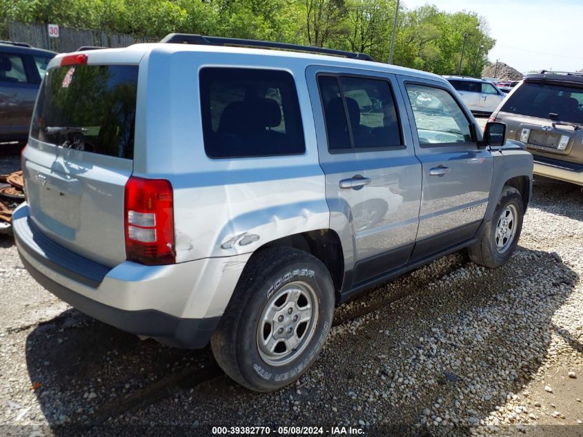 2015 Jeep Patriot Sport VIN: 1C4NJRBB0FD155140 Lot: 39382770