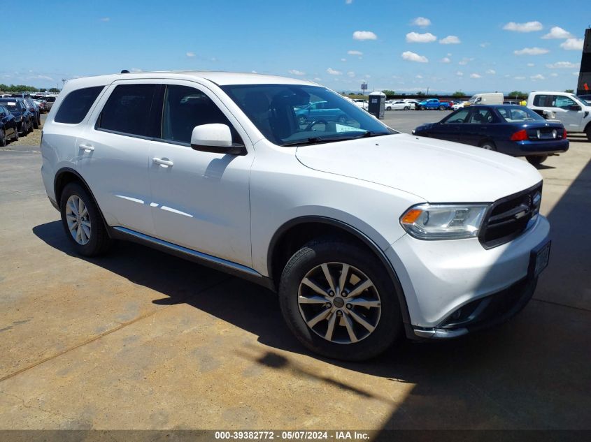 2015 Dodge Durango Special Service VIN: 1C4RDJFG8FC883780 Lot: 39382772